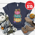 Grateful Thankful Blessed Tee - Heather Navy - 15 product image 1