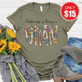 Happiness Is Being A Gran Tee - Heather Olive - 15 product image 1