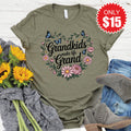 Grandkids Make Life Grand Tee - Heather Olive - 15 product image 1