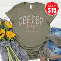 Coffee and Jesus Tee - Heather Olive - 15 product image 1