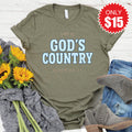 God's Country Tee - Heather Olive - 15 product image 1