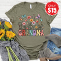 Grandma Tee - Heather Olive - 15 product image 1