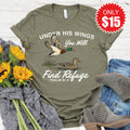 Under His Wings Tee - Heather Olive - 15 product image 1
