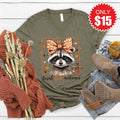 Feral Girl Autumn V-Neck - Heather Olive - 15