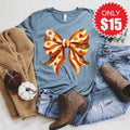 Fall Bow Tee - Heather Slate - 15 product image 1