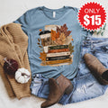 Fall Leaves Tee - Heather Slate - 15 product image 1