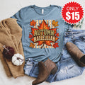 Autumn Hallelujah Tee - Heather Slate - 15 product image 1