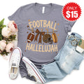 Football Hallelujah Tee - Heather Storm - 15 product image 1