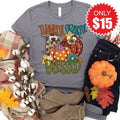Thankful Grateful Blessed Fall Tee - Heather Storm - 15 product image 1