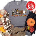 Cows Pumpkin Tee - Heather Storm - 15 product image 1