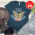 Wonderfully Made Tee - Heather Atlantic - 15 product image 1