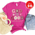 God Is Good Tee - Heather Berry - 15 product image 1