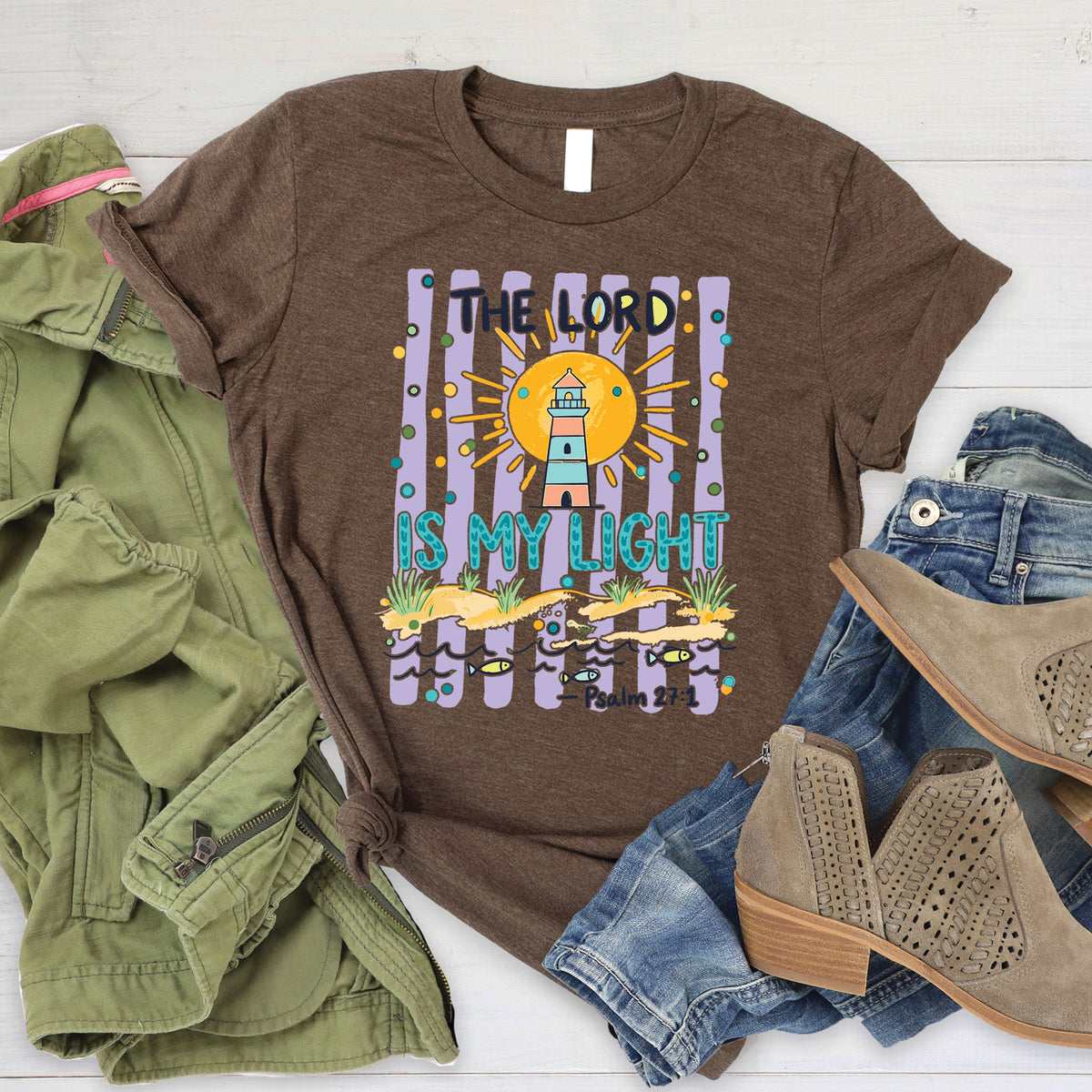 The Lord Is My Light Tee product image 1