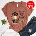 Light of the World Tee - Heather Chestnut - 15 product image 1