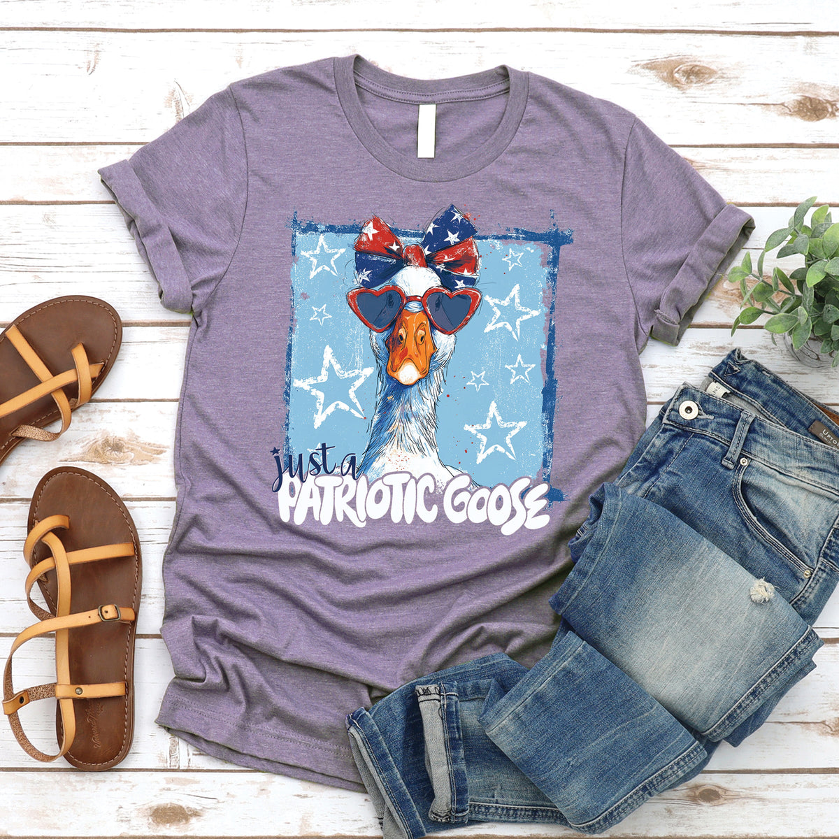 Patriotic Goose Tee product image 2