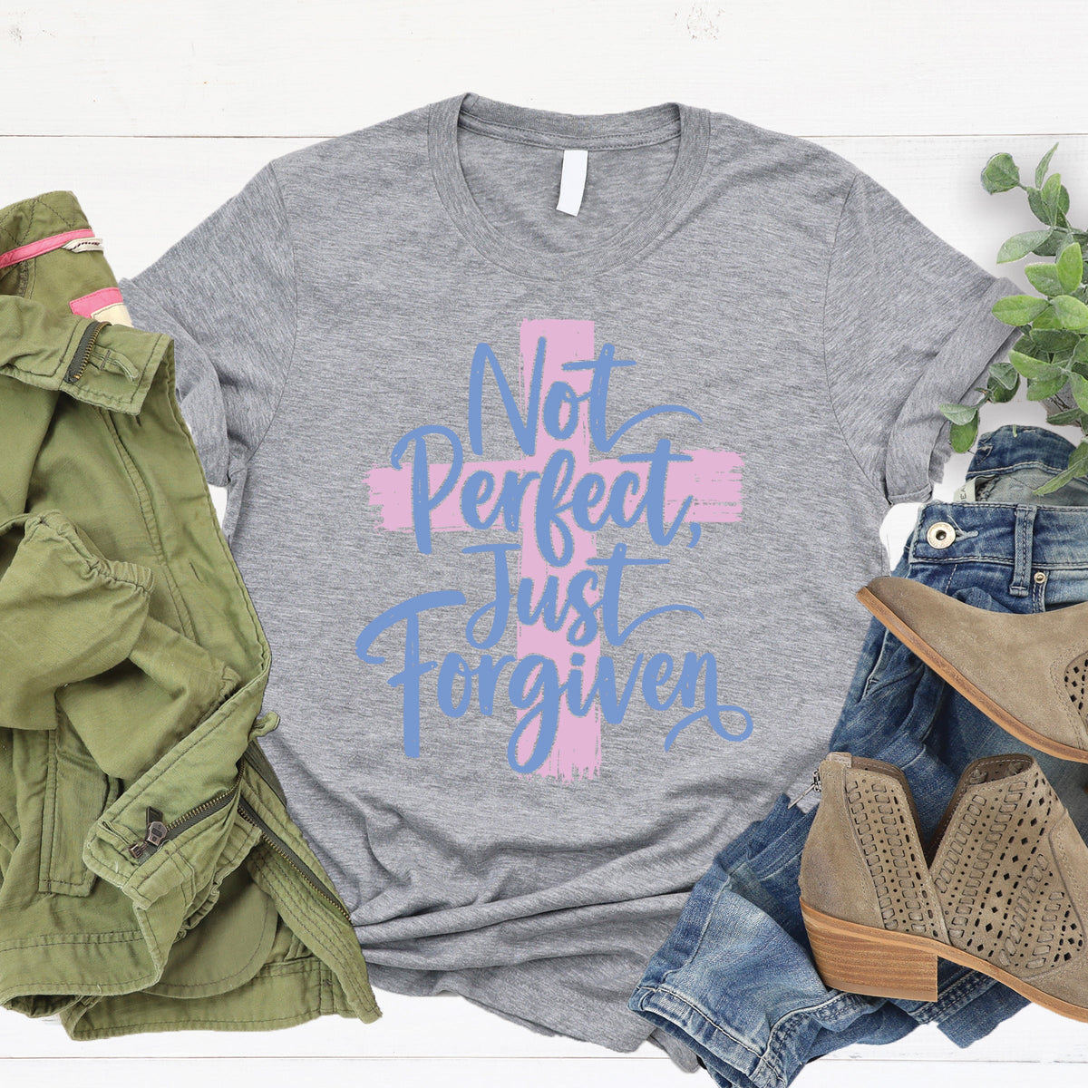Not Perfect, Just Forgiven Tee product image 1