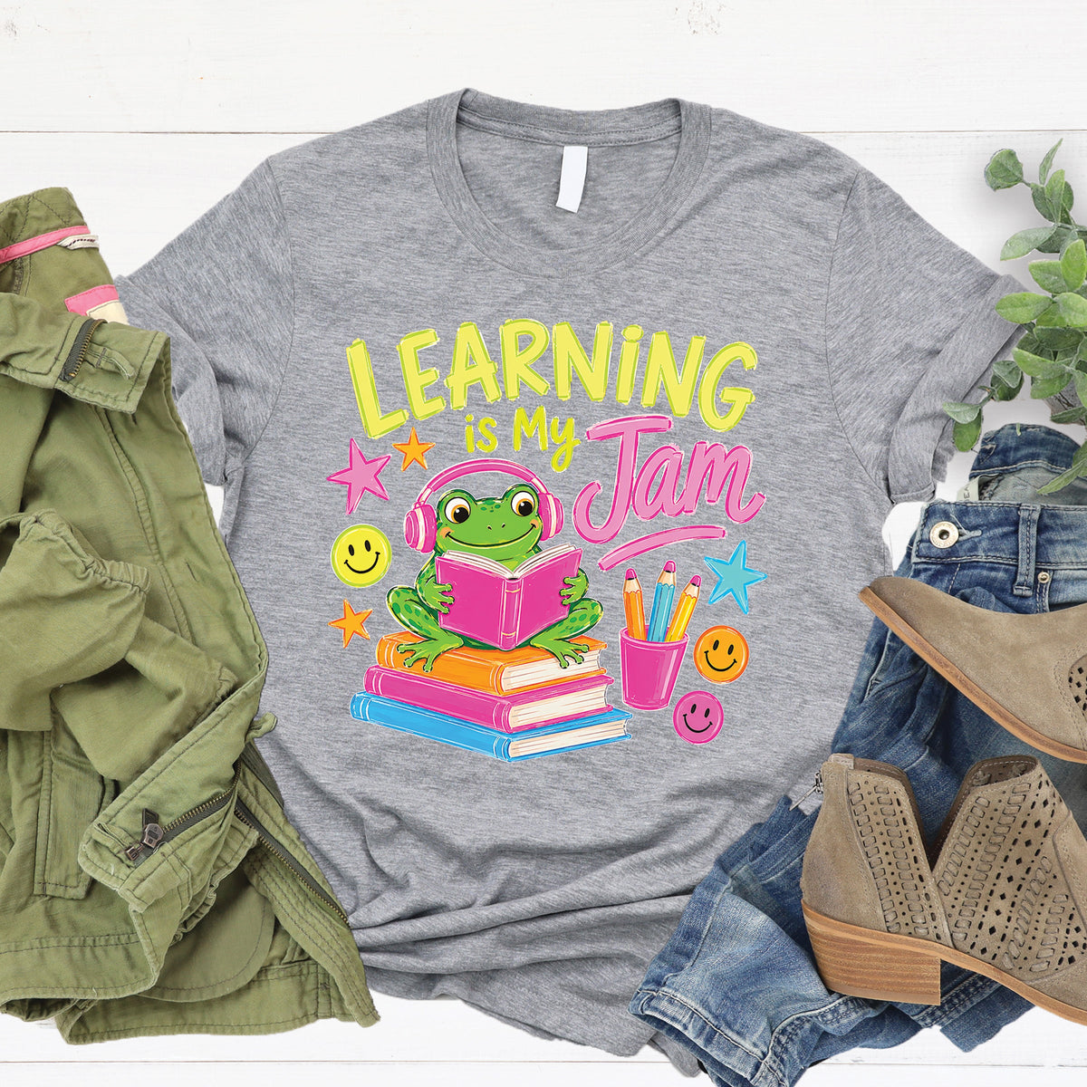Learning Is My Jam Tee product image 1