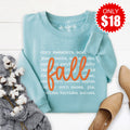 Fall Sweatshirt - Heather Lagoon - 18 product image 1