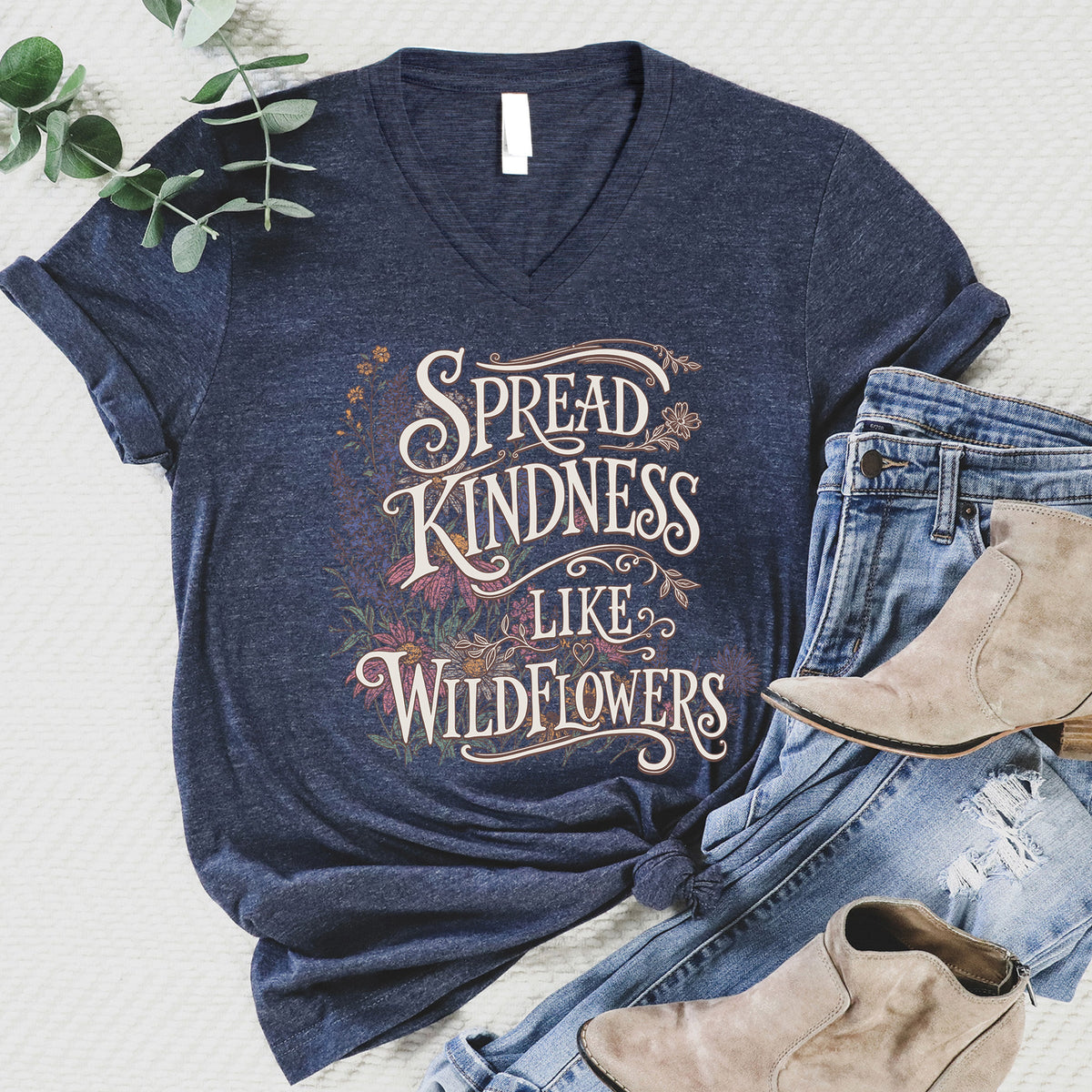 Wildflowers V-Neck product image 1