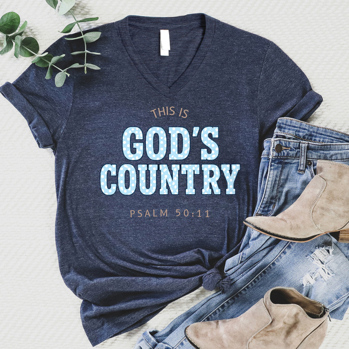 God's Country V-Neck product image 1