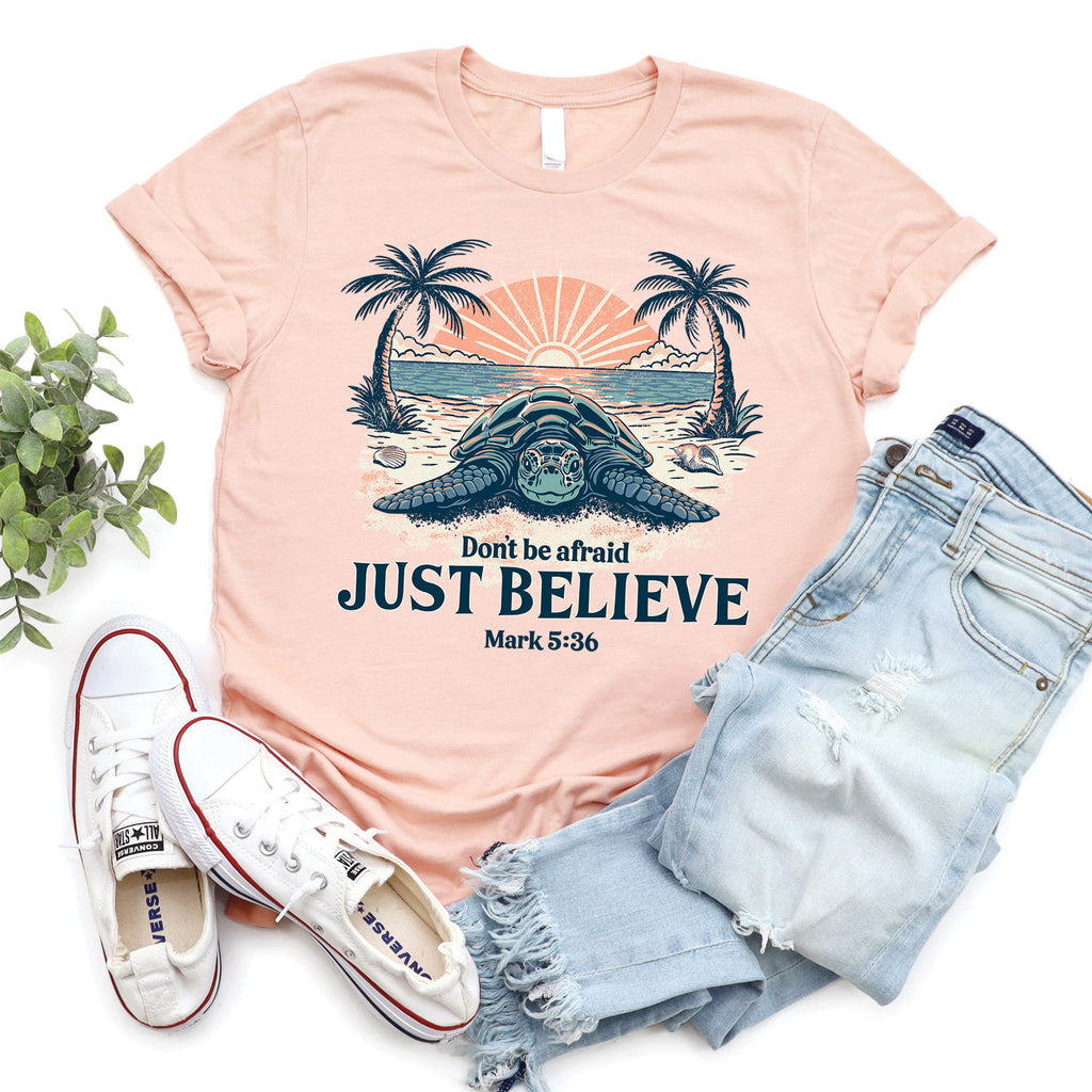 Believe Sea Turtle Tee product image 2