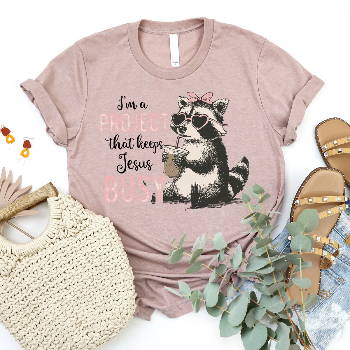 Keeps Jesus Busy Tee product image 1