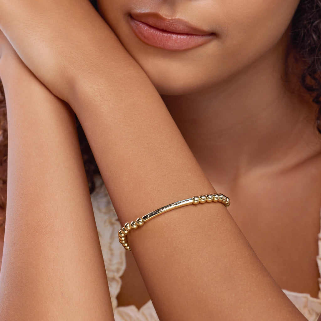 I am With You Always Beaded Bracelet
