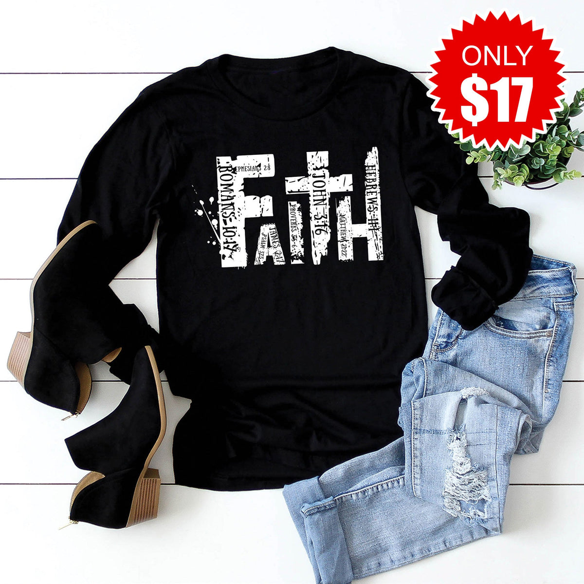 Faith Long Sleeve - Black - 17 product image 1