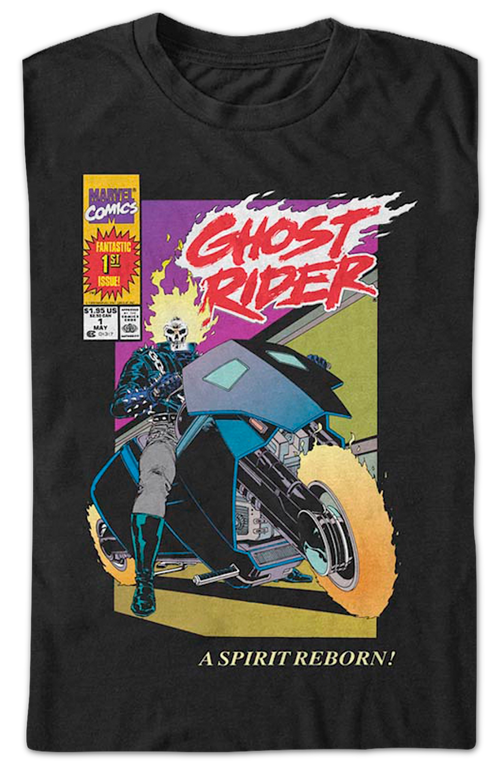 A Spirit Reborn Ghost Rider Marvel Comics T-Shirt product image 2