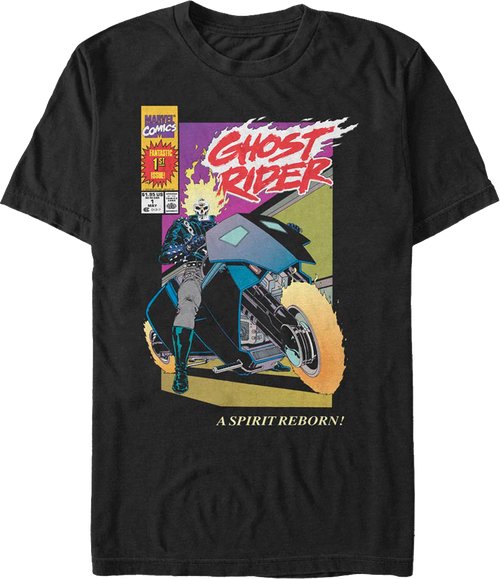 A Spirit Reborn Ghost Rider Marvel Comics T-Shirt product image 1