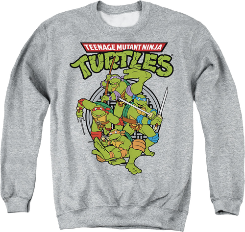 Action Poses Teenage Mutant Ninja Turtles Sweatshirt product image 1