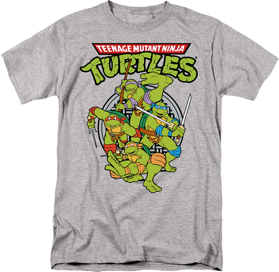 Action Poses Teenage Mutant Ninja Turtles T-Shirt product image 1