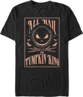 All Hail The Pumpkin King Nightmare Before Christmas T-Shirt product image 1