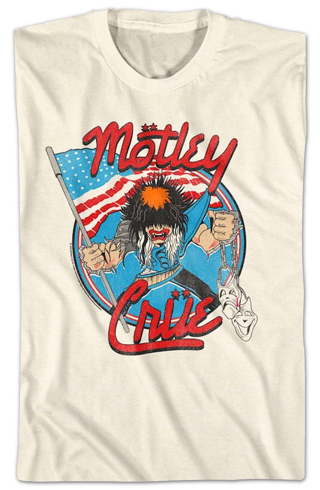 Allister Fiend American Flag Motley Crue T-Shirt product image 2