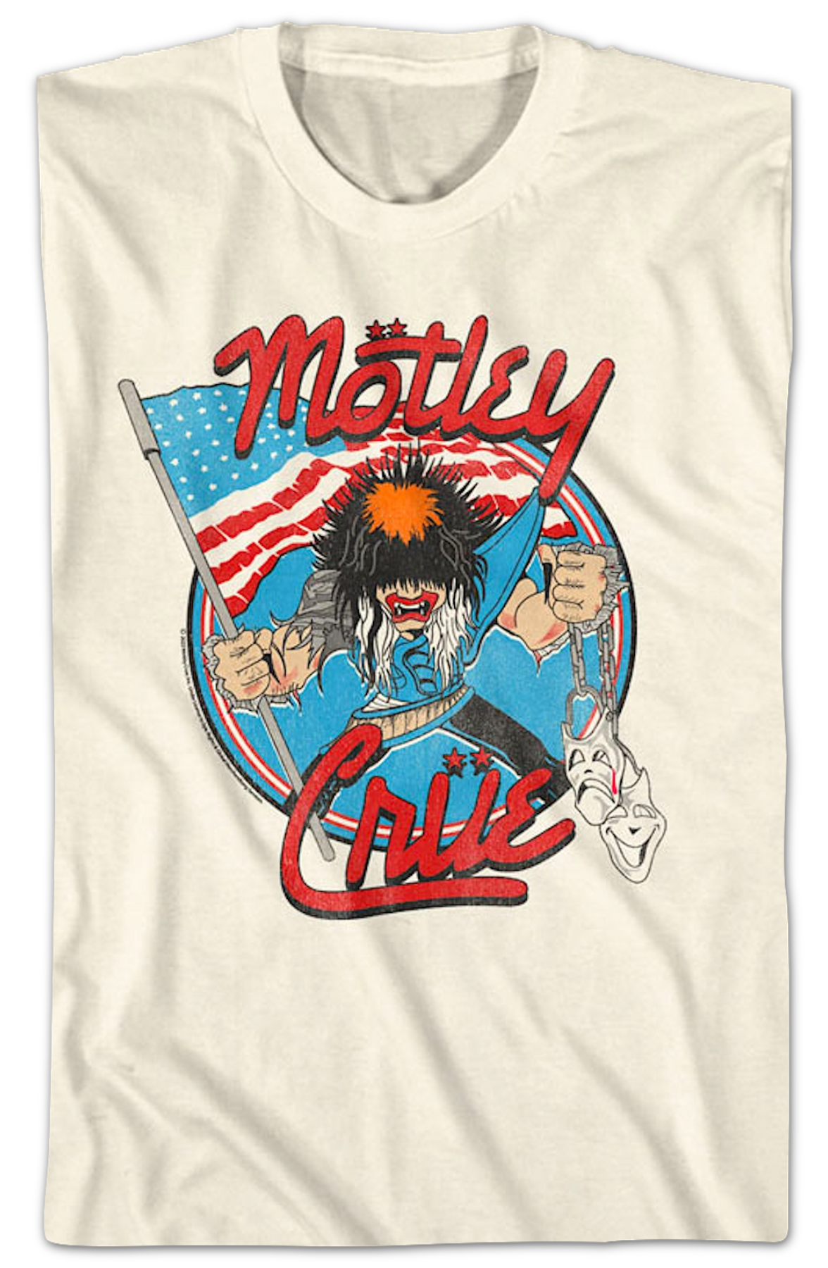Allister Fiend American Flag Motley Crue T-Shirt product image 2
