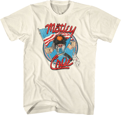 Allister Fiend American Flag Motley Crue T-Shirt product image 1