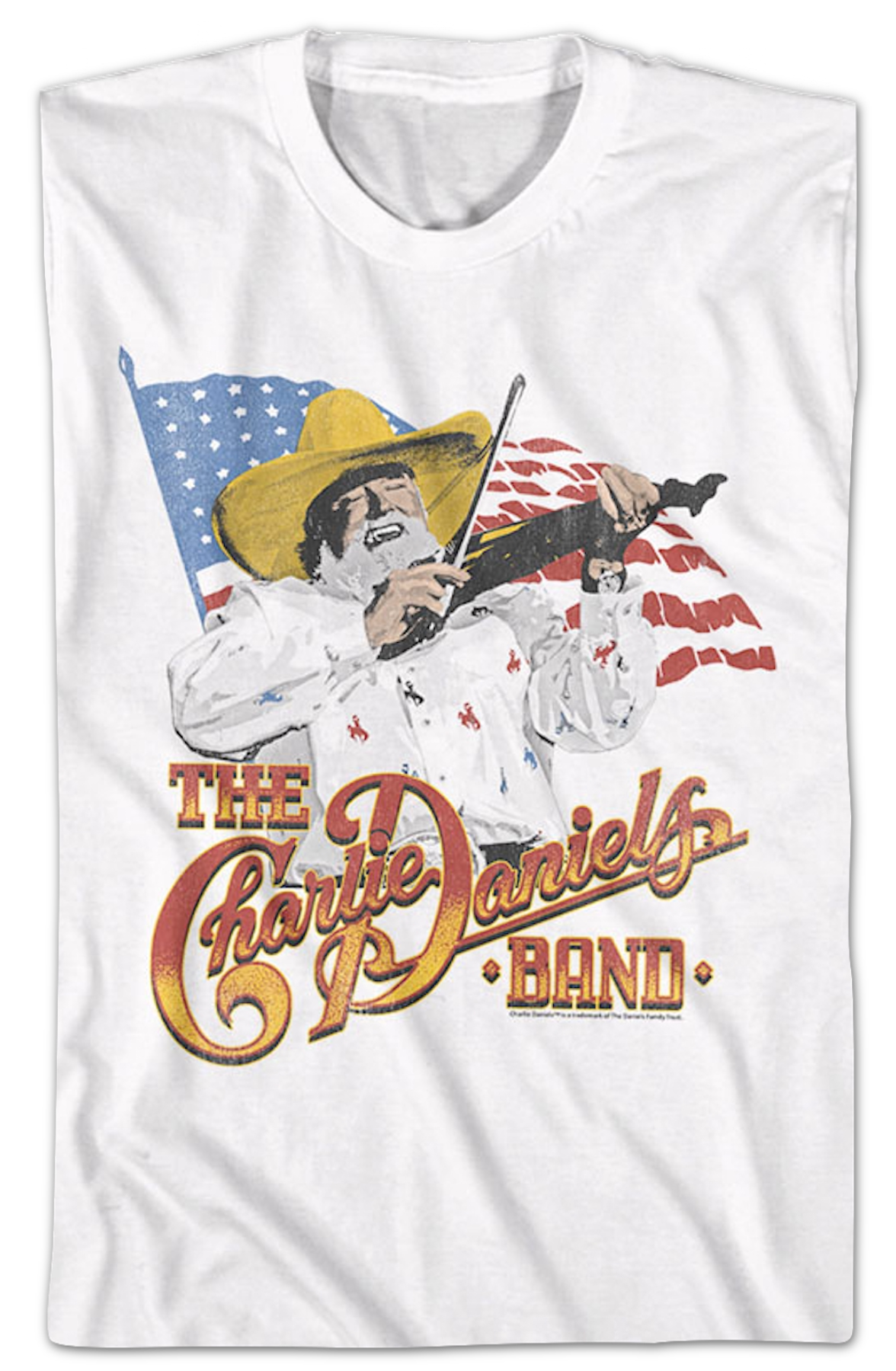 American Flag Charlie Daniels Band T-Shirt product image 2
