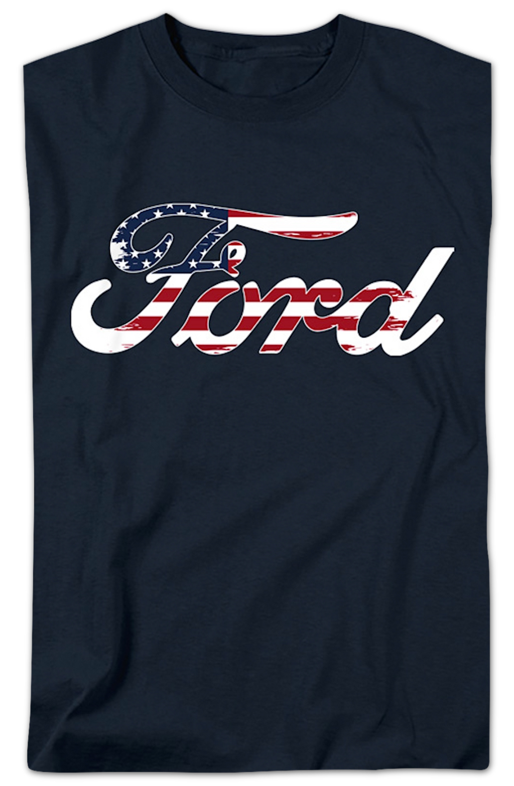 American Flag Logo Ford T-Shirt product image 2