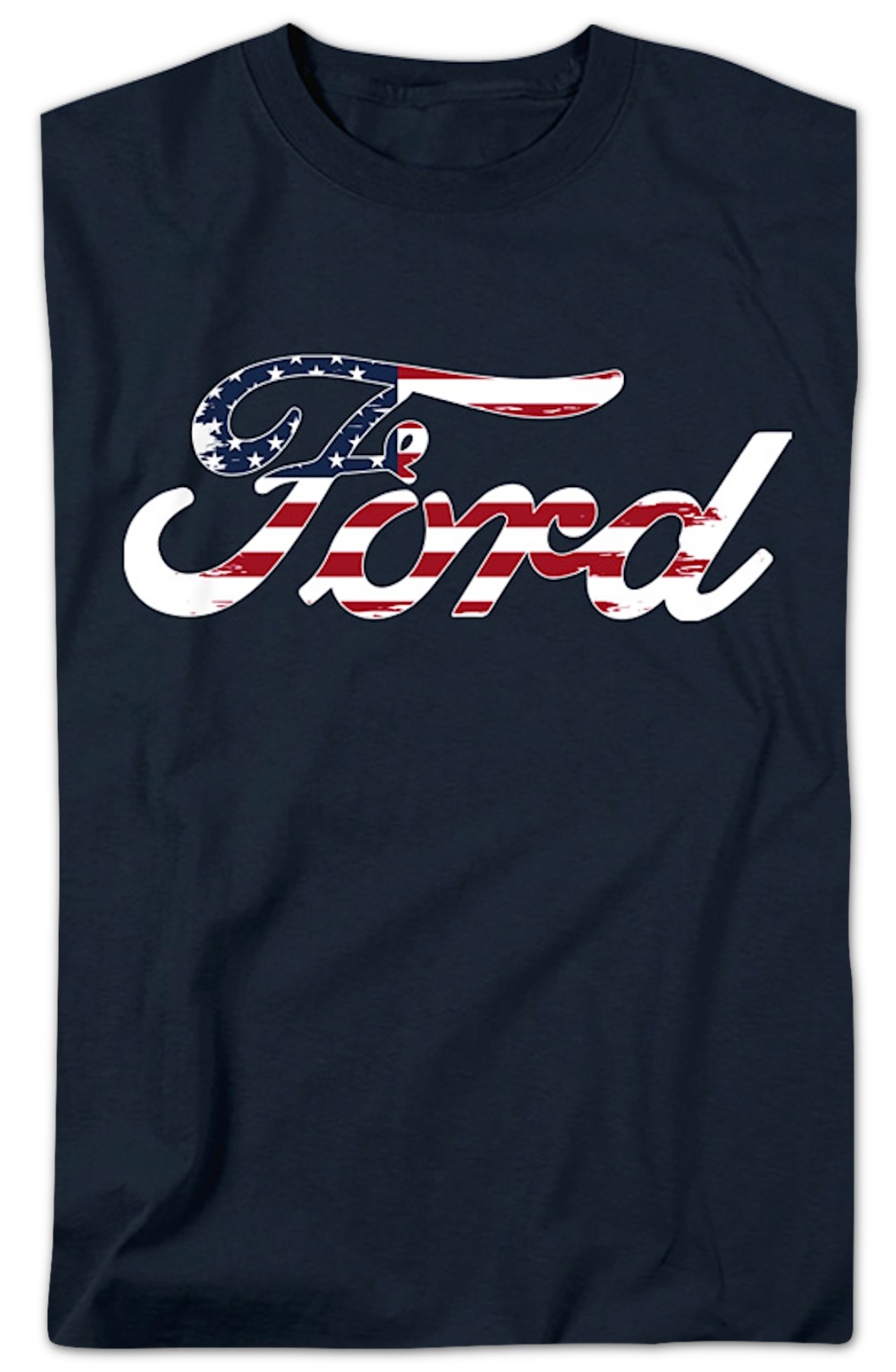American Flag Logo Ford T-Shirt product image 2