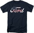 American Flag Logo Ford T-Shirt product image 1