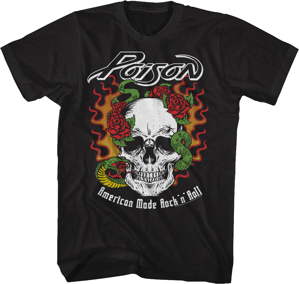 American Made Rock 'n' Roll Poison T-Shirt product image 1