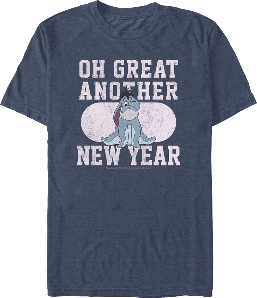 Eeyore Another New Year Winnie The Pooh T-Shirt product image 1