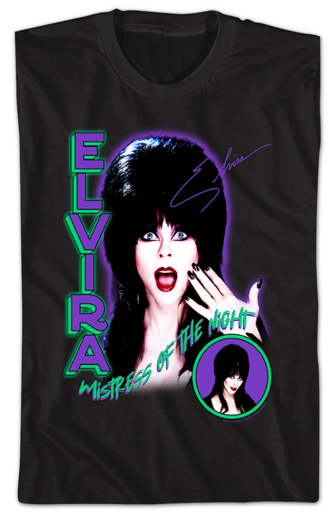 Mistress of the Night Elvira T-Shirt product image 2