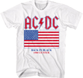 Back In Black 1980 US Tour ACDC T-Shirt product image 1
