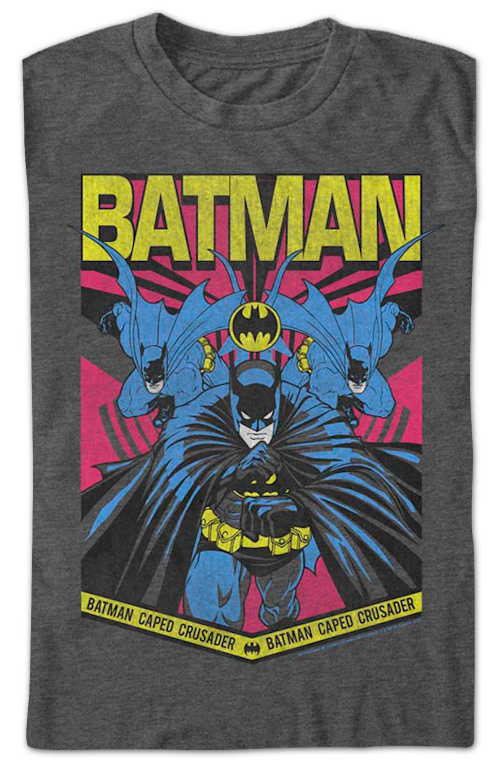 Batman Caped Crusader Collage DC Comics T-Shirt product image 2