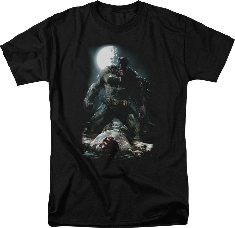 Batman Moonlit Knockout DC Comics T-Shirt product image 1