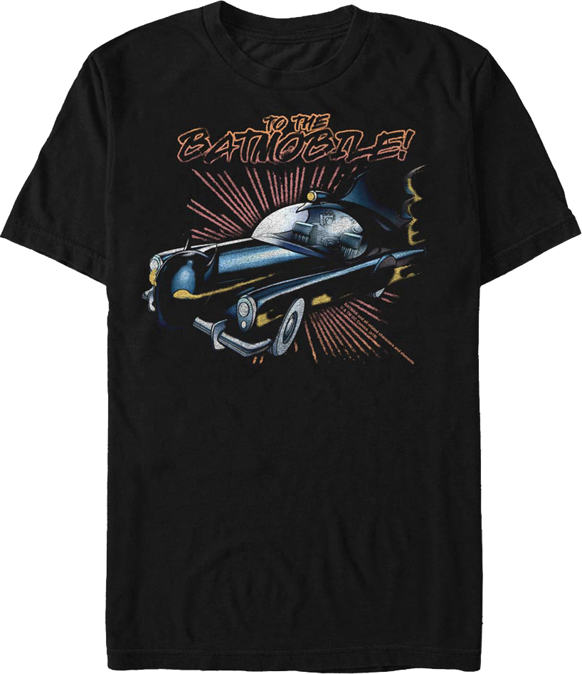 Batman To The Batmobile DC Comics T-Shirt product image 1