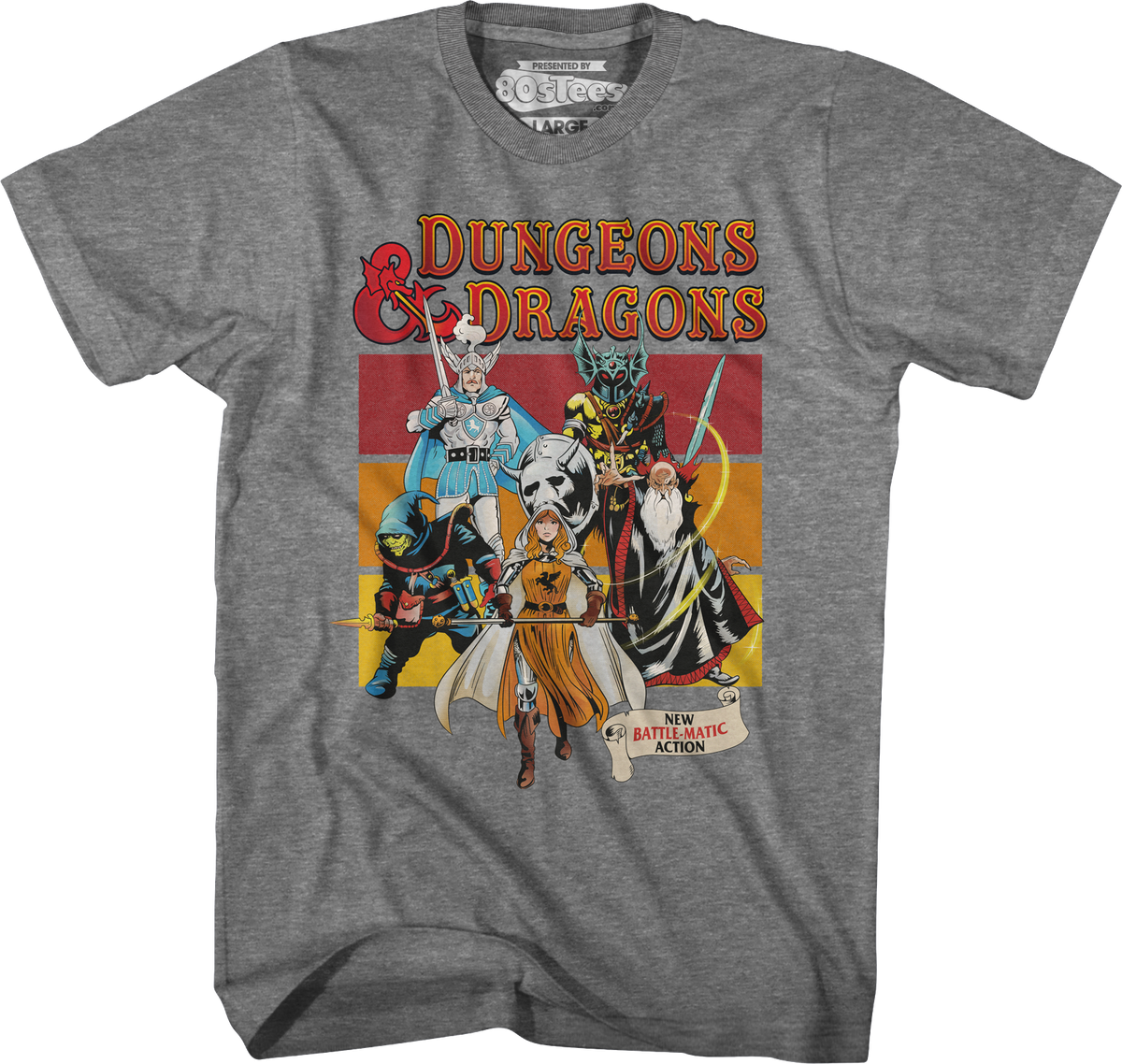 Battle-Matic Action Dungeons & Dragons T-Shirt product image 1