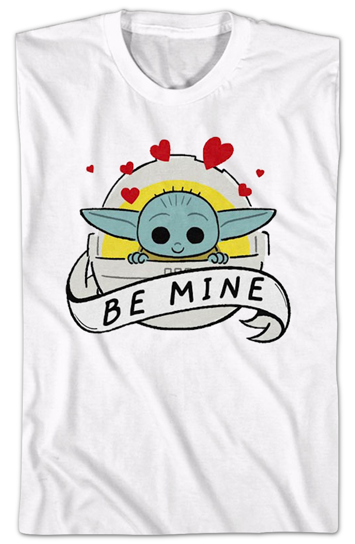 Be Mine Mandalorian Star Wars Shirt T-Shirt product image 2