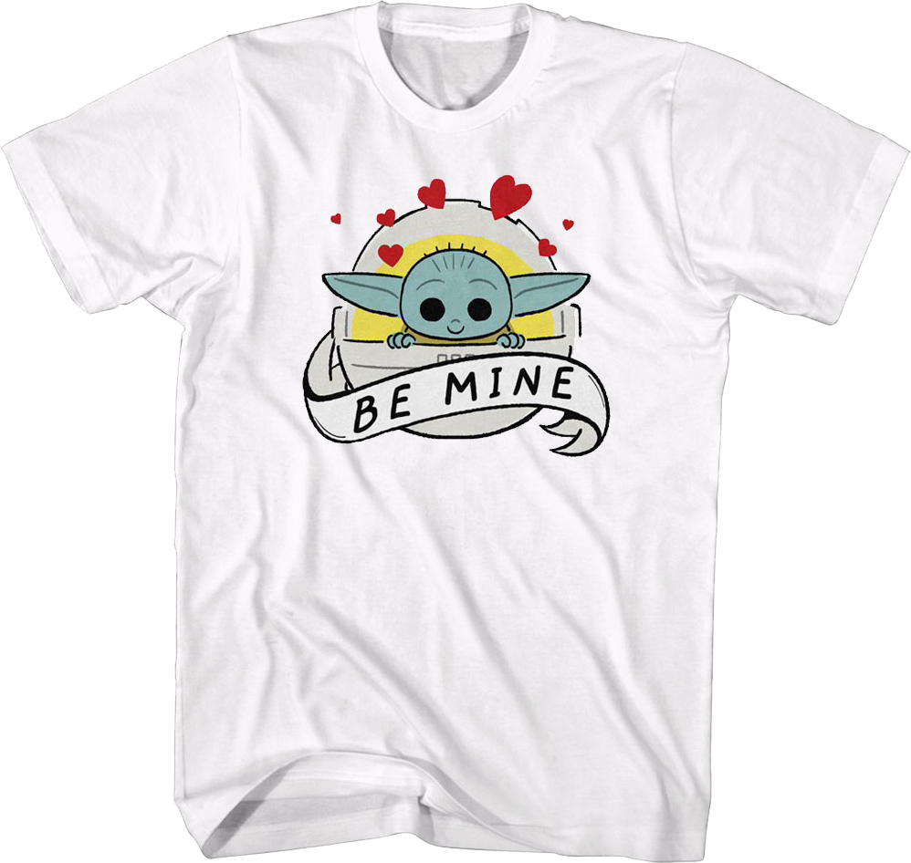 Be Mine Mandalorian Star Wars Shirt T-Shirt product image 1